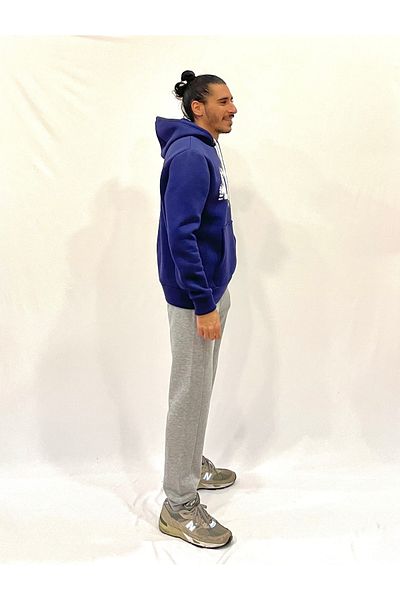 Superlife Ανδρικό φούτερ Superlife Comfortable Fit με εσωτερικό φλις 3 νημάτων