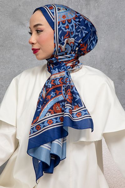 m moon scarf ŞAL DE MĂTĂSĂ VOILE, ȚESUT IMPORTAT, ÎNALTĂ CALITATE ȘI CUSUT ITALIAN