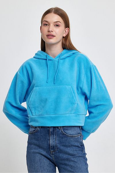 Superlife Superlife Women's Comfortable Fit Softech Fleece Kangaroo Pocket Sweatshirt