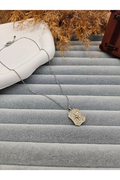 AURA 316L Steel Polar Star Necklace