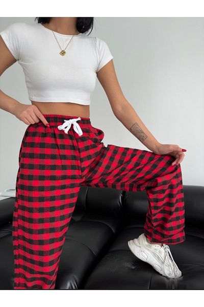DENİKK Yudoowear, κόκκινο καρό unisex ειδικό υπο-τμήμα για την πρωτοχρονιά