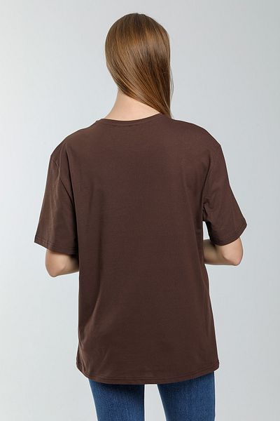 Superlife Superlife Γυναικείο T-Shirt με λαιμόκοψη Oversize Spr24tsk110