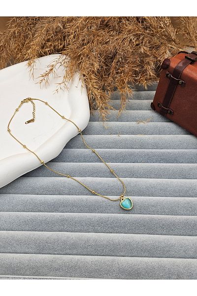 AURA 316L Steel Heart Necklace