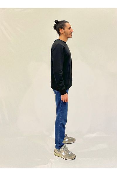 Superlife Ανδρικός γιακάς ποδηλάτου Superlife με άνετη εφαρμογή και στάμπα W.Brooklyn