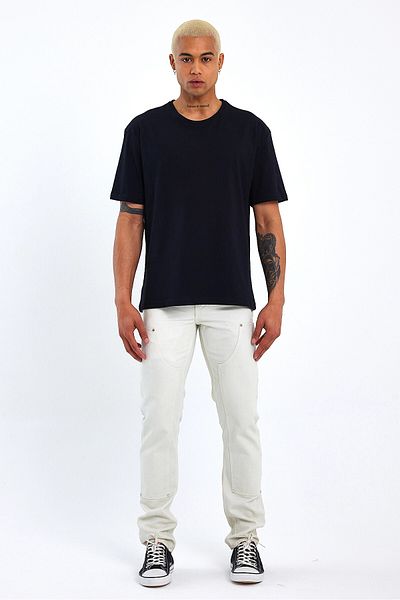 Superlife Ανδρικό T-Shirt με λαιμόκοψη υπερμεγέθης Spr21y30