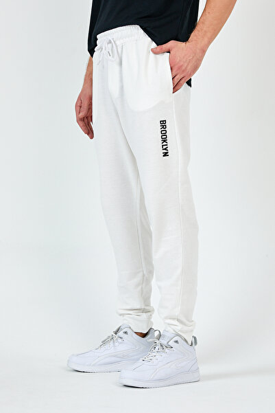 Superlife Men's Regular Fit Broklyn Printed Thin Sweatpants Spr 203