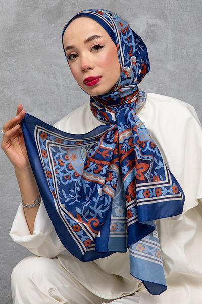 m moon scarf ŞAL DE MĂTĂSĂ VOILE, ȚESUT IMPORTAT, ÎNALTĂ CALITATE ȘI CUSUT ITALIAN