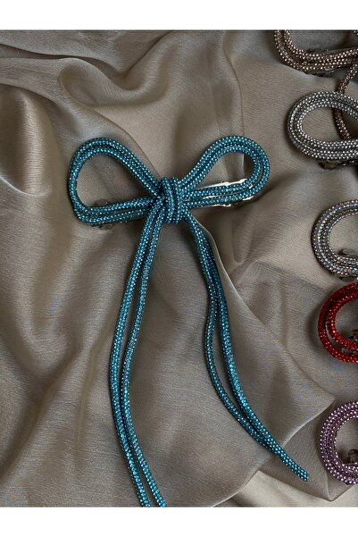 Twinssis Accessories Cataramă automată cu arc, cu piatră strălucitoare, elegantă (cataramă Seyran)