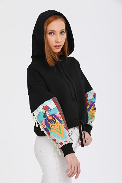 Reji سويت شيرت مطبوع بأكمام ثلاثية