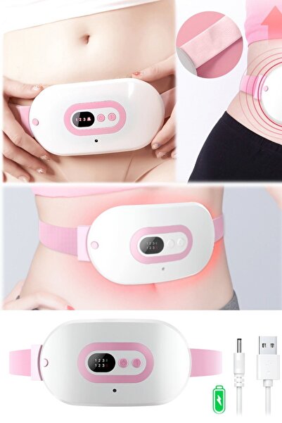 Munico Özel Günler Ayarlanabilir Karın Ağrısı Regl Giderici 3 Kademeli Masaj ...