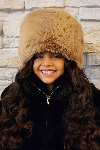 Mağazam Online قبعة شتوية للأطفال من القطيفة