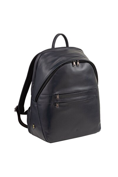 DUDU New York Sırt Çantası Leder 41 cm Dizüstü Bilgisayar Fach