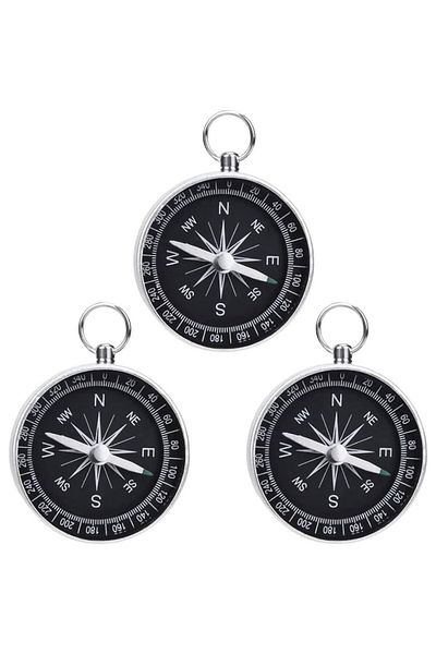 Nikula Stainless Mini Aluminum Compass - G44-2b Silver