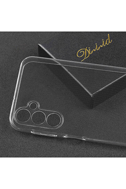 halkhouse Samsung Galaxy A25 Kılıf İnce Şeffaf Esnek Yumuşak Süper Silikon Kapak