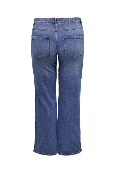 Only Carmakoma Weitem ile Jeans Bein CARSNOW Hohe Taille Weiter Beinschnitt Jeans