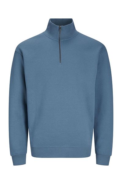Jack & Jones Halber Reißverschluss aus Kazak Einfarbig Halber Reißverschluss aus Kazak