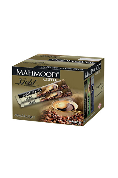 Mahmood Coffee Gold Granül Hazır Kahve 48 Adet X 2 G (1 KOLİ - 12'Lİ)