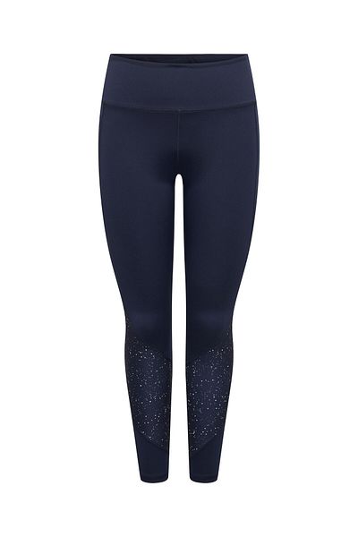 Only Play Sportleggings ONPRYA-3-STAR Hohe Taille Enger Schnitt Sportleggings