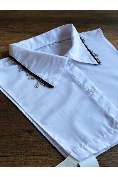 mirach 2-Pack - Shirt Collar and Neck Collar Poplin Chain Stretchy Sleeveless Low-Cut Set