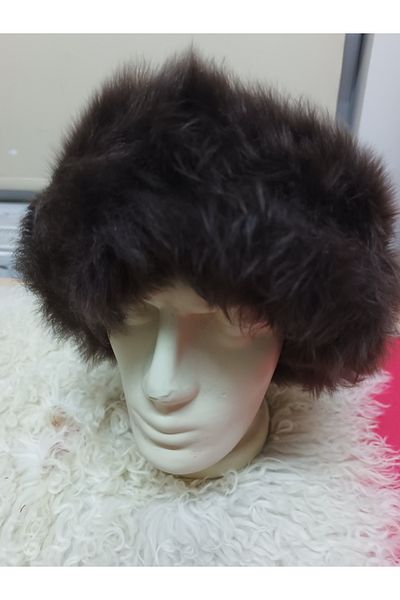 hoaryage Шал от дългокосместа тосканска овча кожа - шапка, барета, лесовъд
