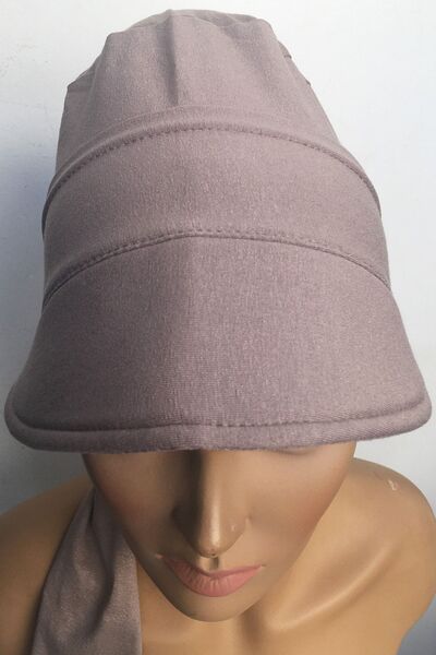 Vera Bone Ready Turban Sunstorm Milky Brown Χτενισμένο βαμβάκι