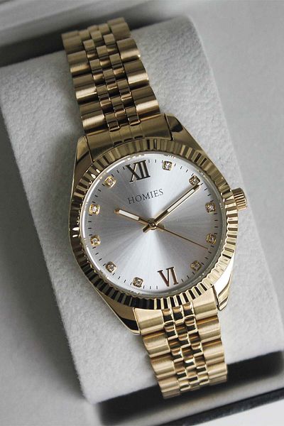 Homies Hm19369S11-1 Women's Watch with Steel Band