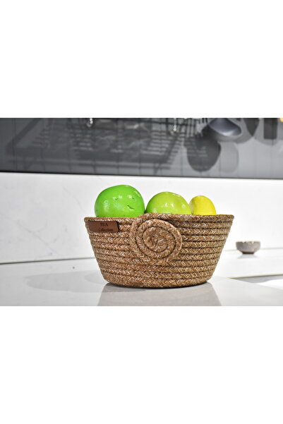 fa collection desing Coș din răchită, bol de jută pentru pâine, organizator de masă, coș / casă, ustensile de bucătărie.