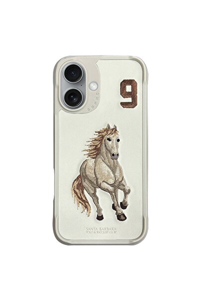 Santa Barbara Polo & Racquet Club Sbprc Iphone 16 Uyumlu Kılıf 3boyutlu Pu De...