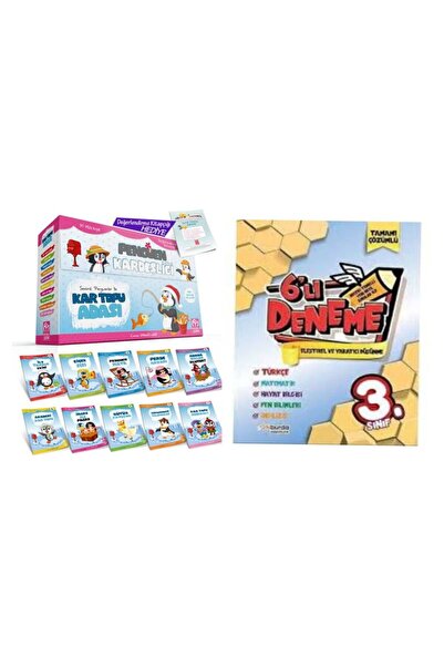 MODEL EĞİTİM YAYINCILIK 3. Sınıf Kartopu Adası Hikaye Serisi Ve Tüm Dersler 6...