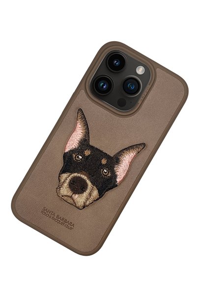 Generic Brand Santa Barbara Polo Racquet Club iPhone 15 Pro Curtis Cover - Brown