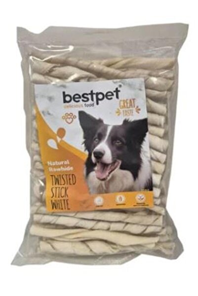 Bestpet Burgu Beyaz Kemik Çubuk Köpek Ödülü 350 gr
