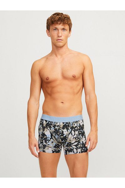 Jack & Jones Πακέτο 3 Boxers Mixed Color Flower Forest