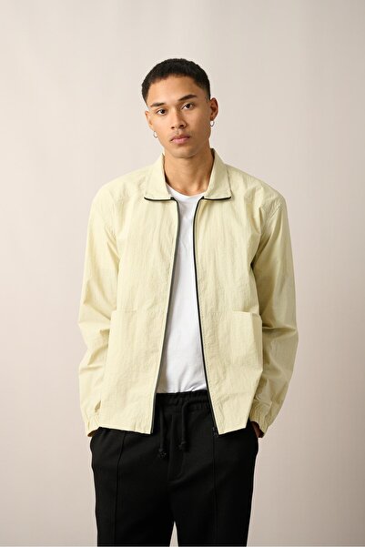 Rocqerx R-2446 Αλεξίπτωτο αντιανεμικό με λεπτομέρεια από καουτσούκ με μανίκια