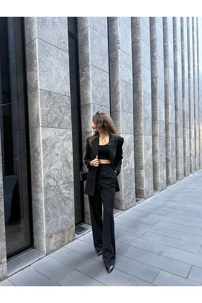 Lefon Striped Suit
