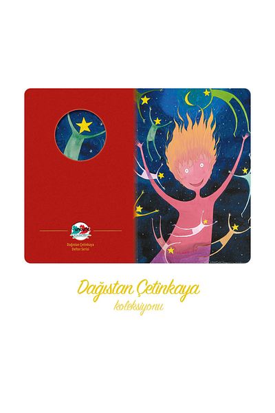 Vak Vak Yayınları Vakvak, a Child: Gülsün, 3'Lü Defter Seti-Dağıstan Çetinkaya-Unlined-192 Page-14X21Cm