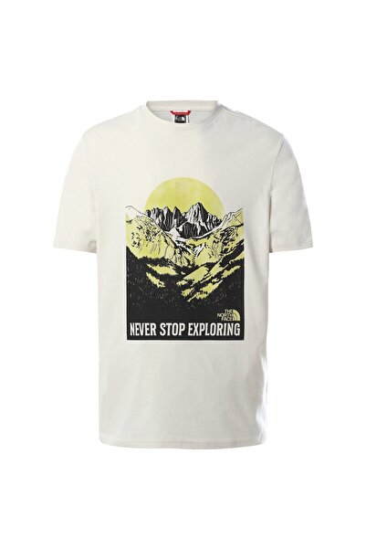 THE NORTH FACE Erkek S/s Natural Wonders Tee Tişört Beyaz