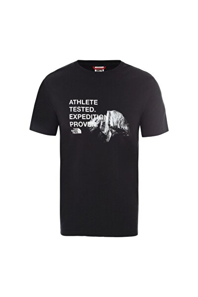 THE NORTH FACE Erkek S/s Graphic Tee Tişört Siyah Beyaz