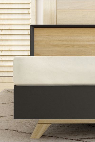 Kiğılı Home Single Cotton Bed Sheet - Fitted / Elastic