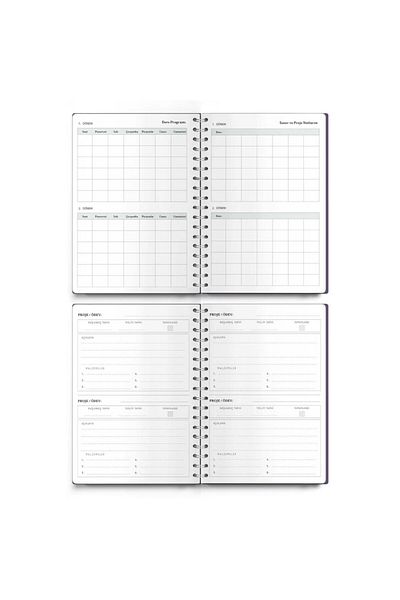 Victoria's Journals Spiral Academic Agenda 2023-2024 Weekly A5 (14.8X21 CM)
