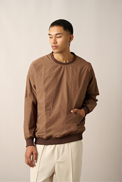 Rocqerx Φούτερ R-2390 Φούστα με ριμπ επένδυση