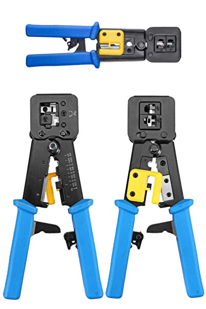 SpeedUF Yeni Nesil Rj45 Ağ Pensesi 50 Adet Jack 50 Adet Kılıf