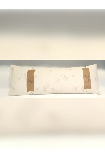 tiny plans وسادة مزدوجة مصنوعة من الألياف الدقيقة بنسبة 100%، وسادة طويلة للحنين لتقويم العظام مقاس 50 × 140
