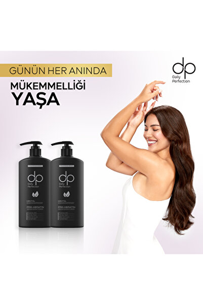 dp Daily Perfection Şampuan Mentol 800 ml X 2 Adet