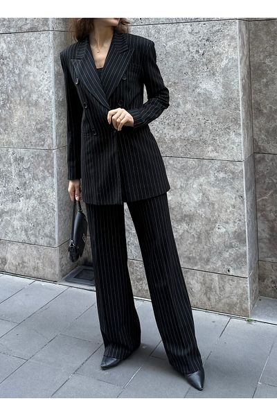 Lefon Striped Suit