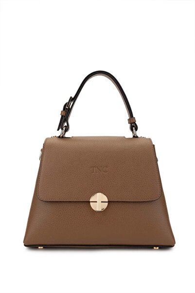 Tamer Tanca Kadın Hakiki Deri Taba Omuz Çanta