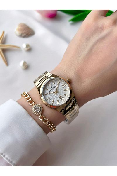 Daniel Klein Steel Band 30 Mt Water Resistant Wrist Watch Bracelet Gift