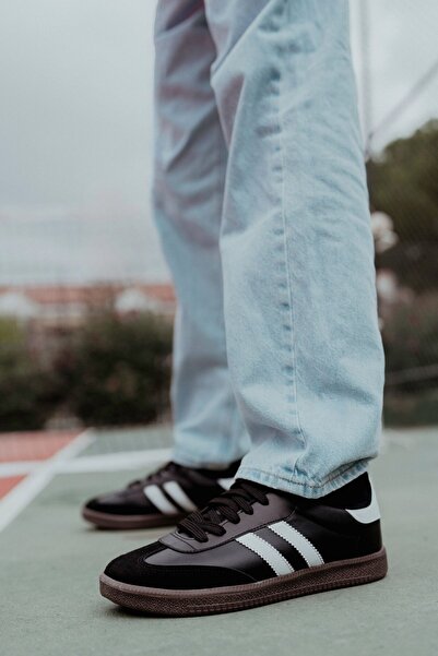 MUGGO Gordon Unisex Ortopedik Günlük Garantili Bağcıklı Yürüyüş Koşu Sneaker Spor Ayakkabı