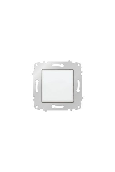 VİKO Viko Karre White 1 Switch + 1 Grounded Socket + 1 Double Frame