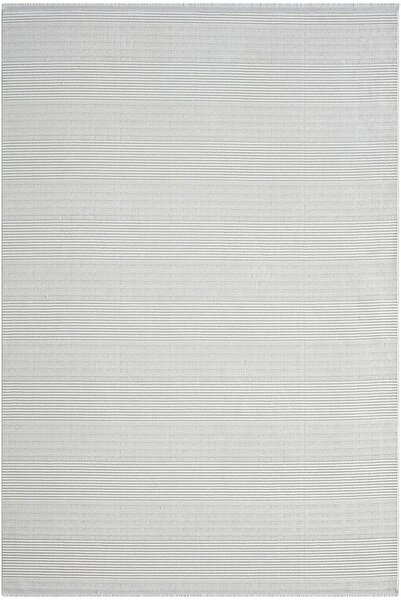 Karmen Halı Zenith Zn007a Gri Halı Çizgi Desenli Modern Yumuşak Kadife Ince A...