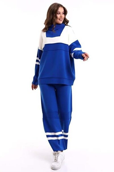 Irmak Kerekli طقم بدلة رياضية نسائية من Saks مقاس كبير 1230